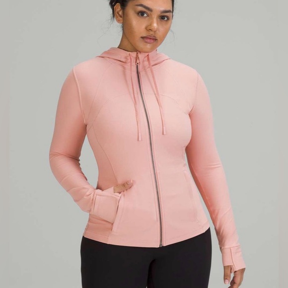 lululemon athletica Tops - LULULEMON Pink Puff Zip-Up Hooded Define Jacket